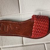 Handwoven Leather Moroccan Sandals For Women – Terracotta Braided Slide Flats – Artisan Summer Shoes 37 To 42 – Handmade Real Leather Slides