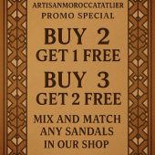 Handmade Moroccan Yellow Leather Babouche For Men – Traditional Slippers – Pointed-toe Leather Shoes – Classic Artisan Moroccan Footwear